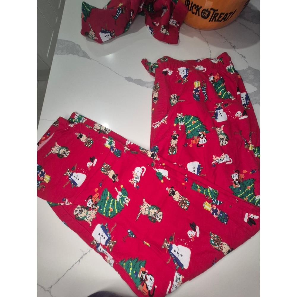 Old Navy XL Christmas Pajama Set Match The Fam Holiday‎ Dogs Cats